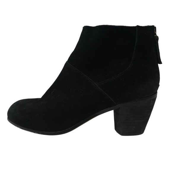 Kelsi Dagger Black Suede Boho Ankle Boots Booties Womens 8.5 - Picture 4 of 13